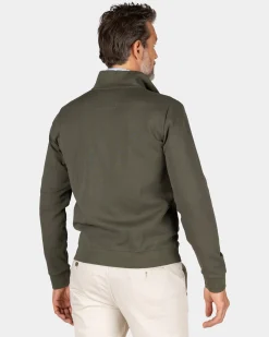 Sportlich dunkelgrünes Weste - Quartz Green