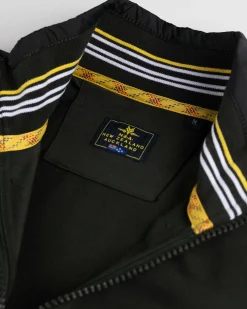 Sportliche grüne Strickjacke Aratiatia - Eucalyptus Green