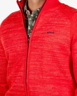 Strickjacke aus Baumwolle Iron - Rustic Orange