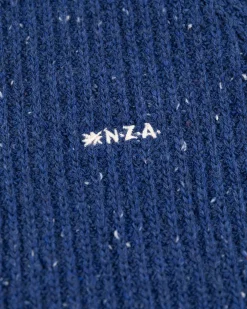 Strickjacke aus Baumwolle und Wolle - Bright Water Blue