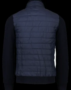 Strickjacke aus Baumwolle Fish - Ink Navy