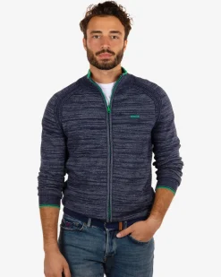 Strickjacke aus Baumwolle Iron - Reef Navy