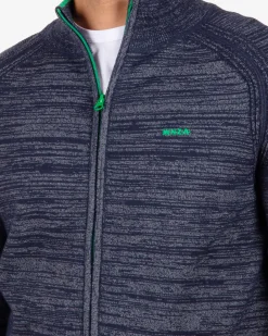 Strickjacke aus Baumwolle Iron - Reef Navy