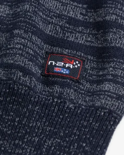 Strickjacke aus Baumwolle Iron - Reef Navy