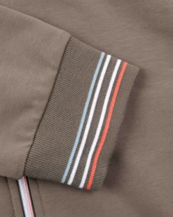 Strickjacke mit farbigem Besatz - Misty Army