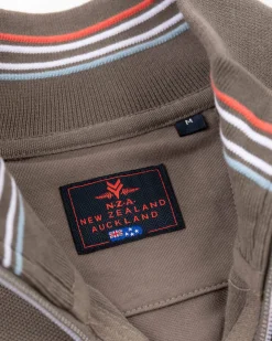 Strickjacke mit farbigem Besatz - Misty Army