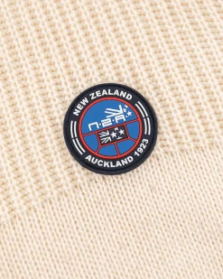 Strickjacke mit Wolle - Milky Ecru