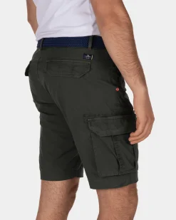 Ward Poplin Kurze Cargohose - Duck Green