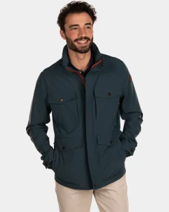 Wasserabweisende Jacke mit Kapuze