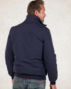 Wasserdichte Bomberjacke Blau - Pitch navy
