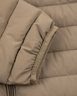 Wattierte einfarbige Winterjacke - Army Ground