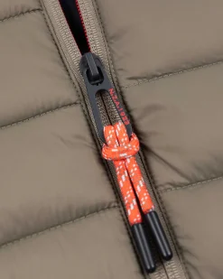 Wattierte Jacke mit Softshell - Misty Army