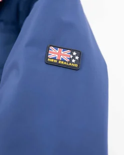 Wattierte, schlichte Jacke - Bright Water Blue