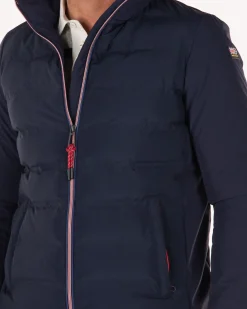 Wattierte, schlichte Jacke - Pitch navy