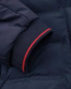 Wattierte, schlichte Jacke - Pitch navy