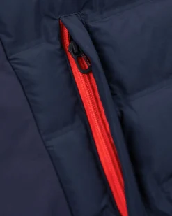 Wattierte, schlichte Jacke - Pitch navy