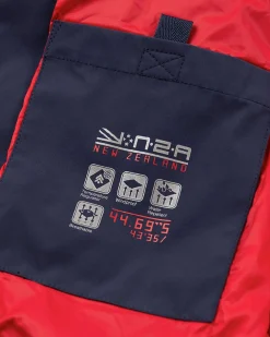 Wattierte, schlichte Jacke - Pitch navy