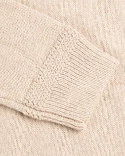 Winterstrickpullover Fraser - Sea Silt Sand
