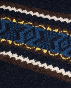 Winterstrickpullover Fraser - Ink Navy